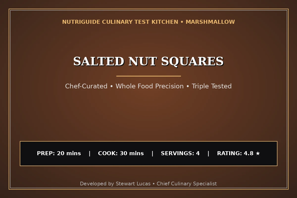 Salted Nut Squares