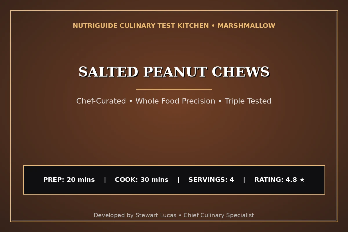 Salted Peanut Chews