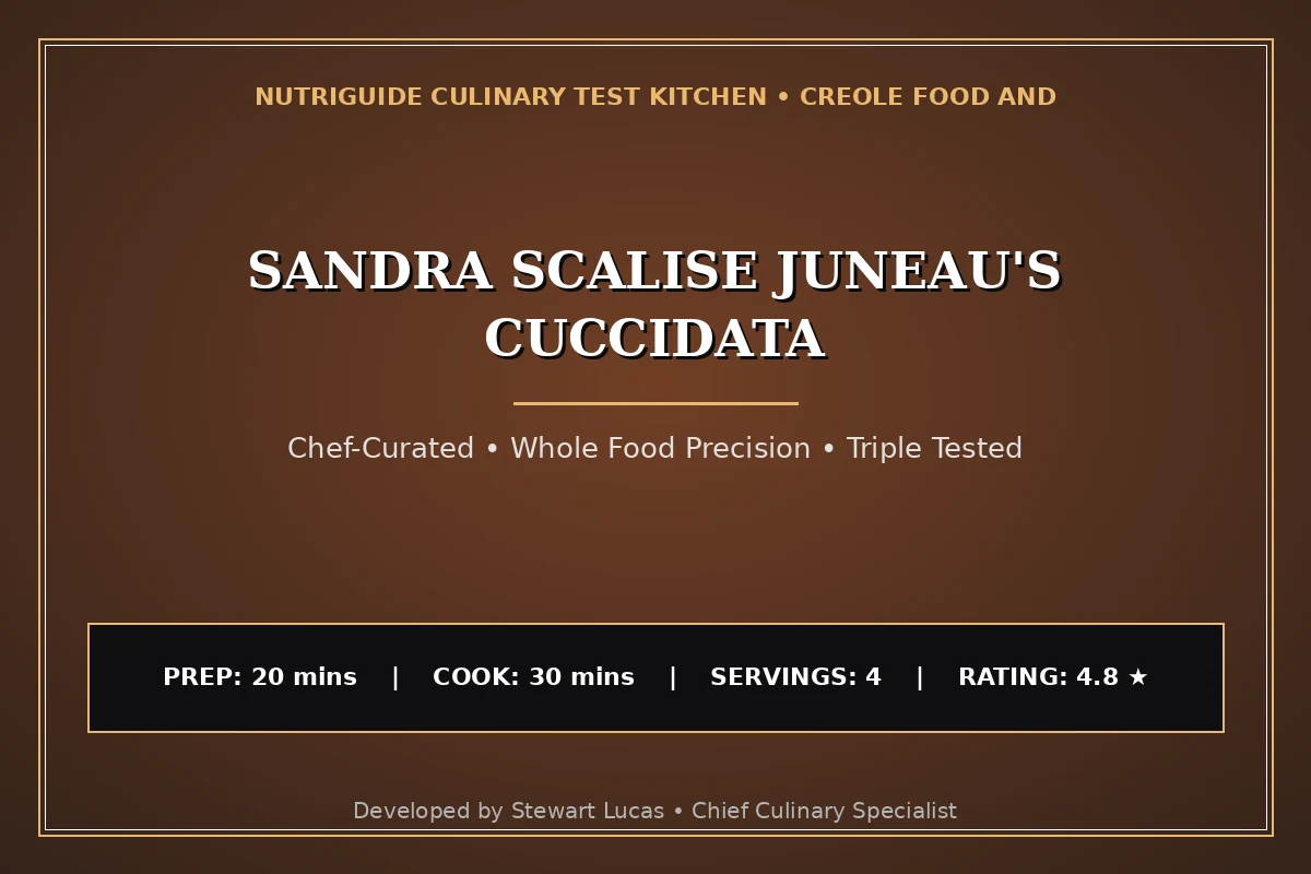 Sandra Scalise Juneau'S Cuccidata