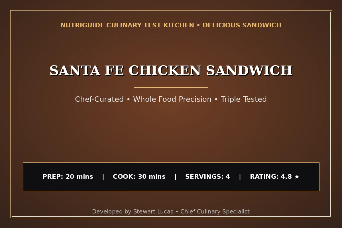 Santa Fe Chicken Sandwich