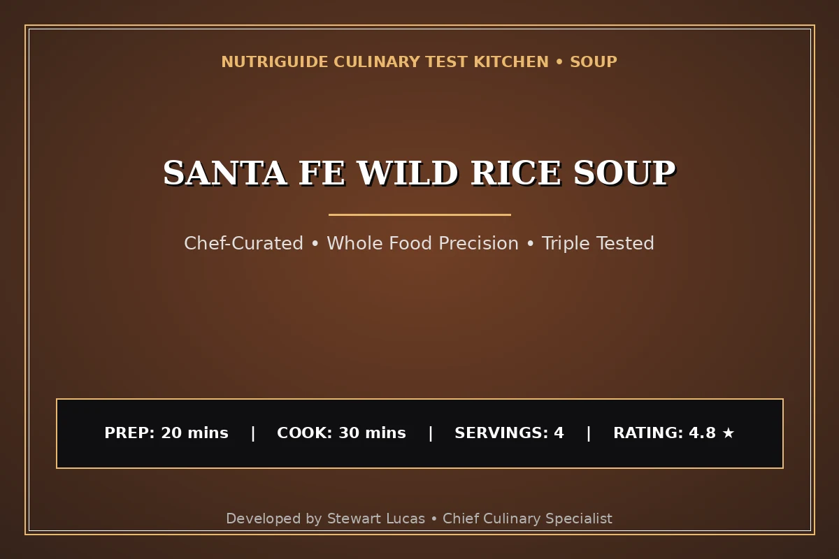 Santa Fe Wild Rice Soup