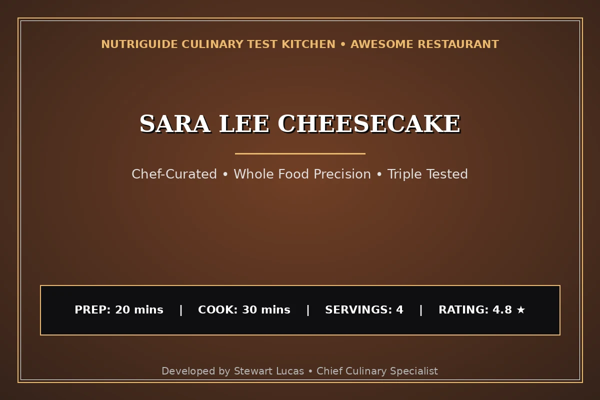 Sara Lee Cheesecake