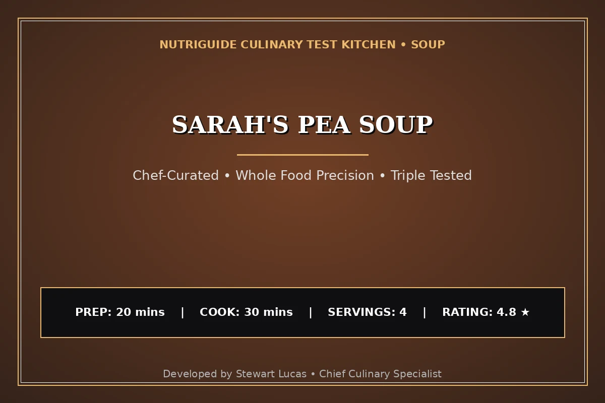 Sarah'S Pea Soup