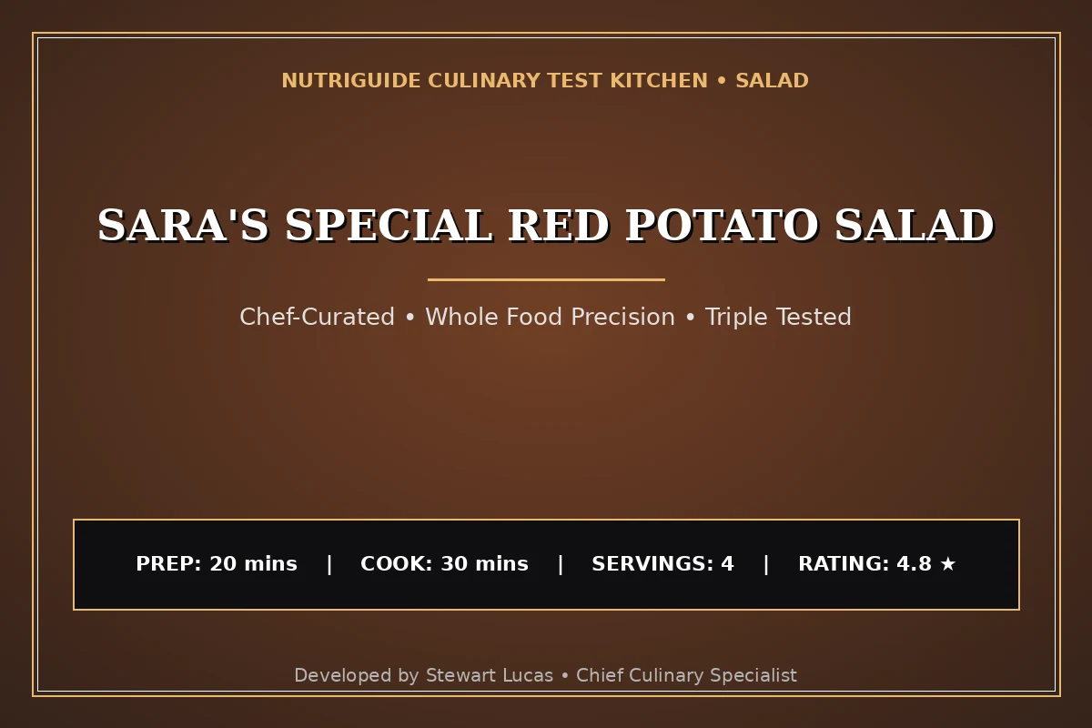 Sara'S Special Red Potato Salad