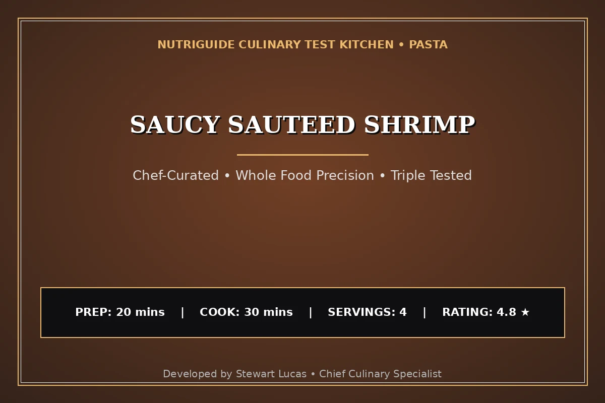 Saucy Sauteed Shrimp