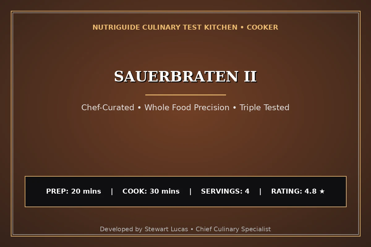Sauerbraten Ii