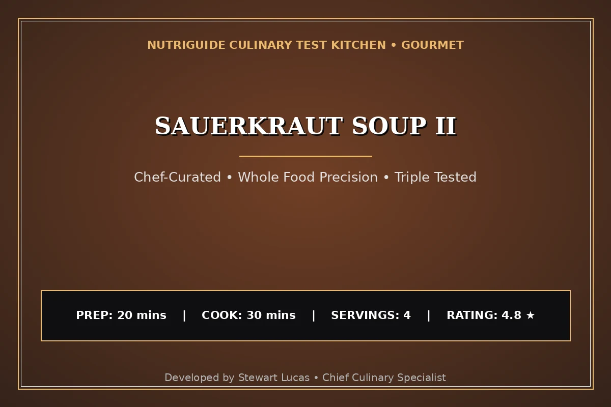 Sauerkraut Soup Ii