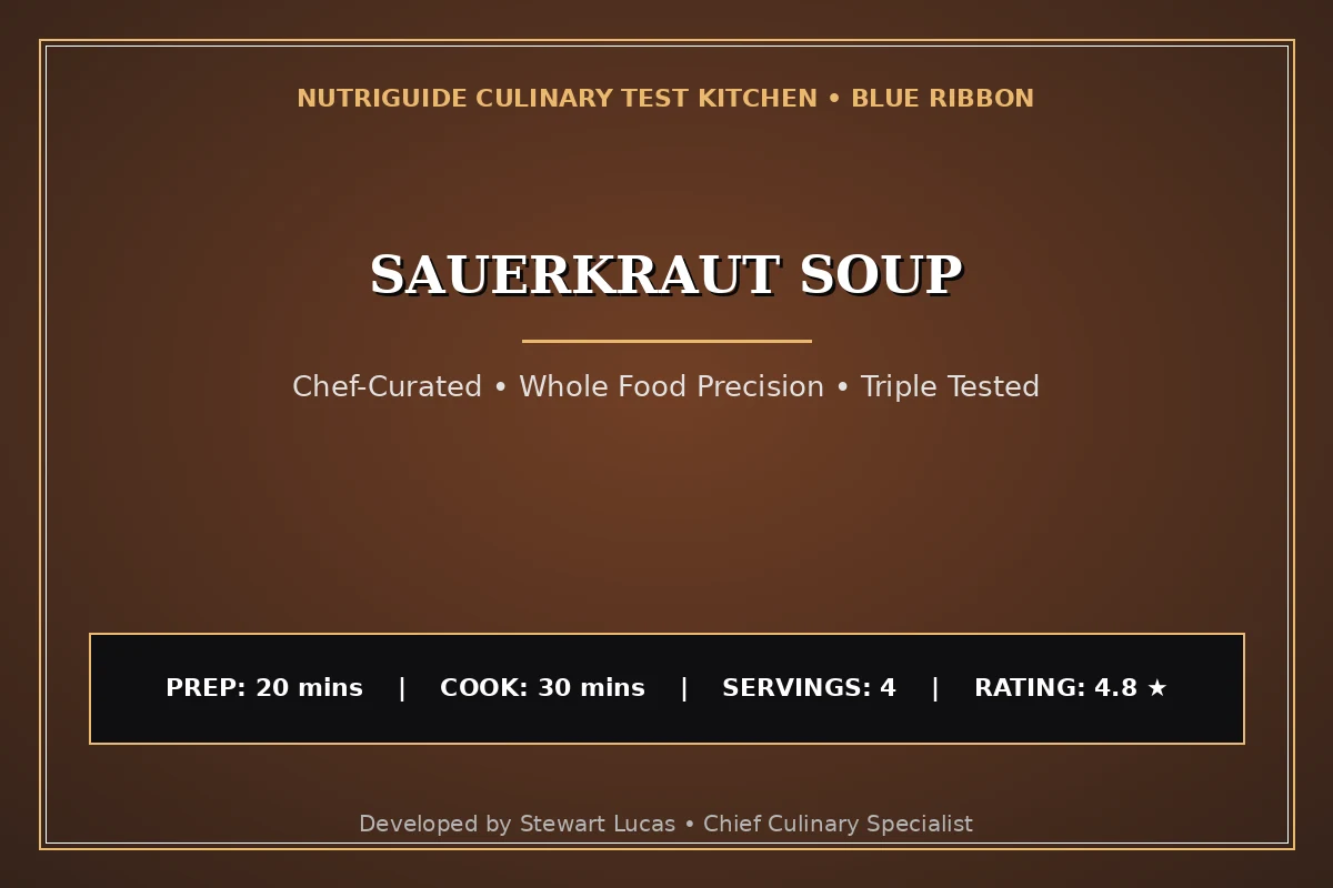 Sauerkraut Soup