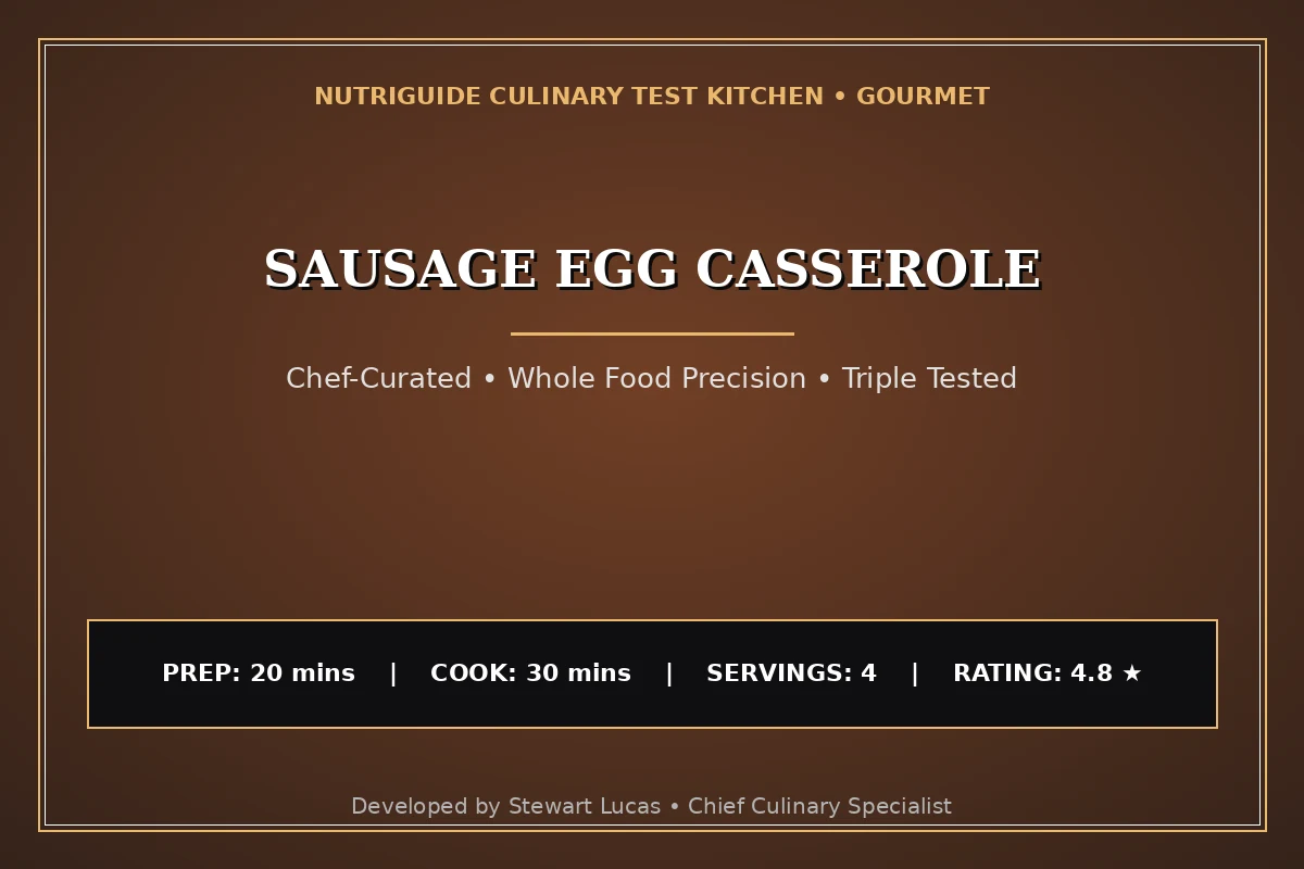 Sausage Egg Casserole
