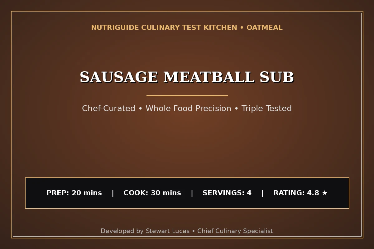 Sausage Meatball Sub