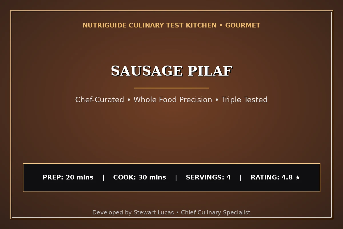 Sausage Pilaf