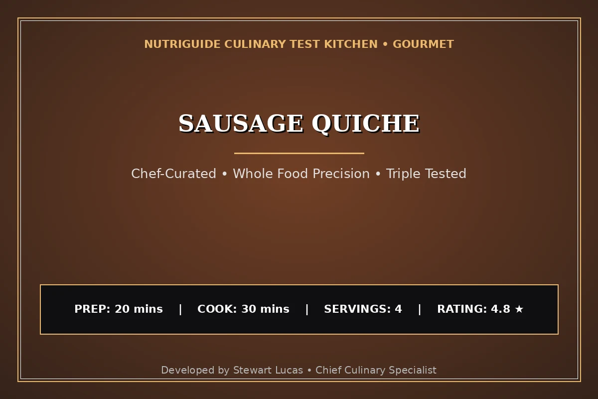 Sausage Quiche