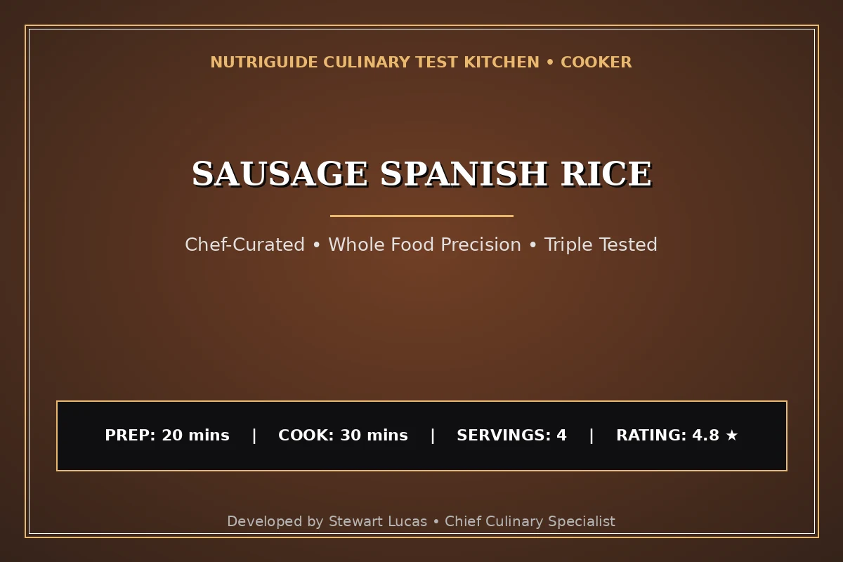 Sausage Spanish Rice