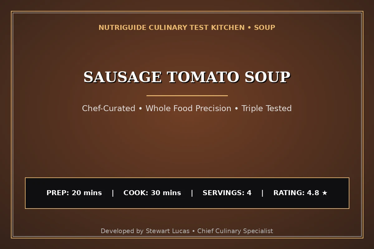 Sausage Tomato Soup