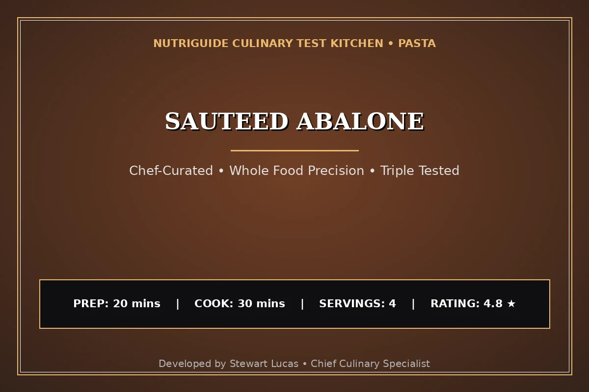 Sauteed Abalone