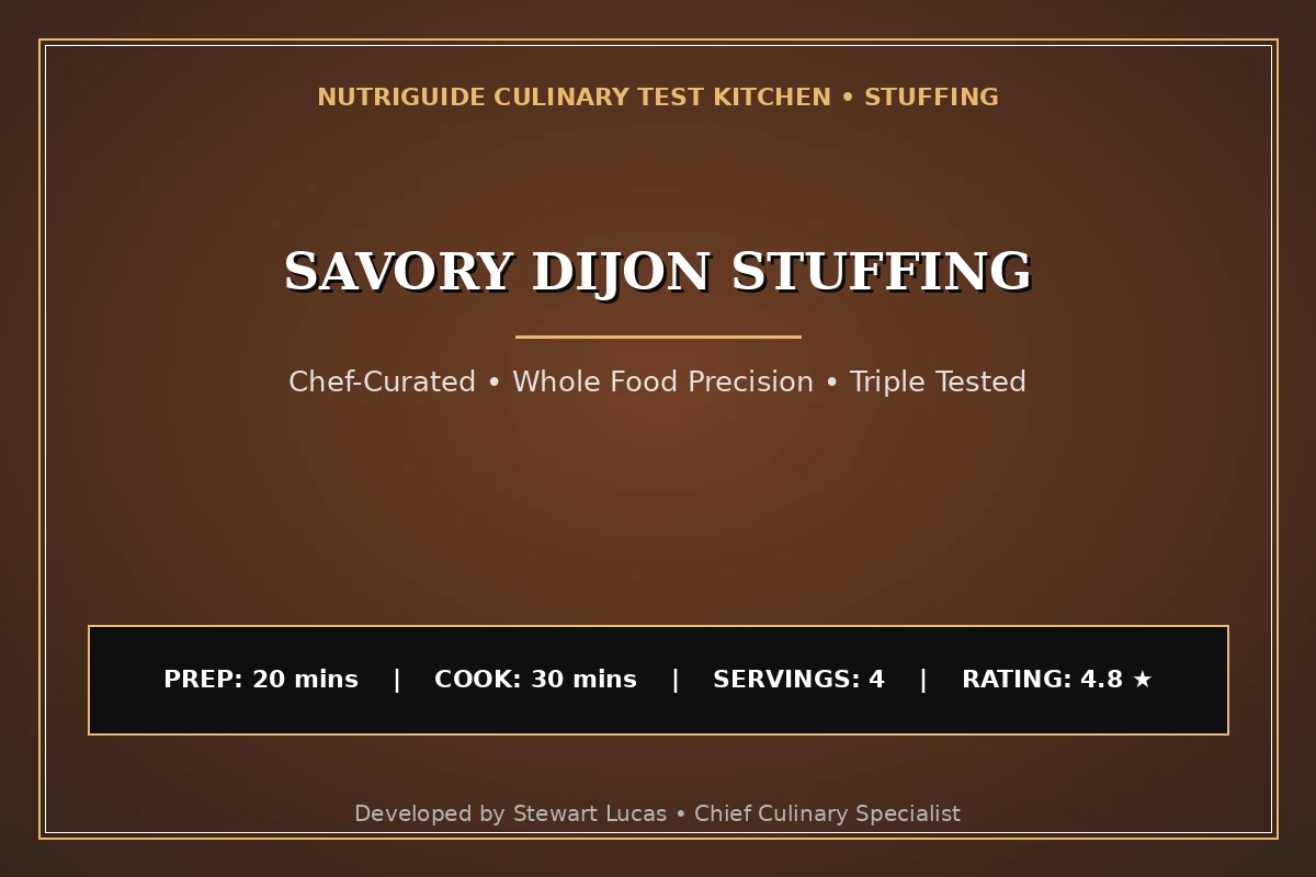 Savory Dijon Stuffing