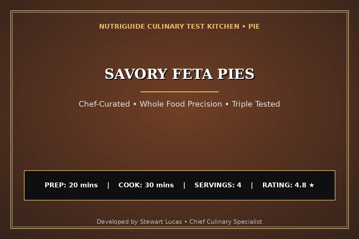 Savory Feta Pies