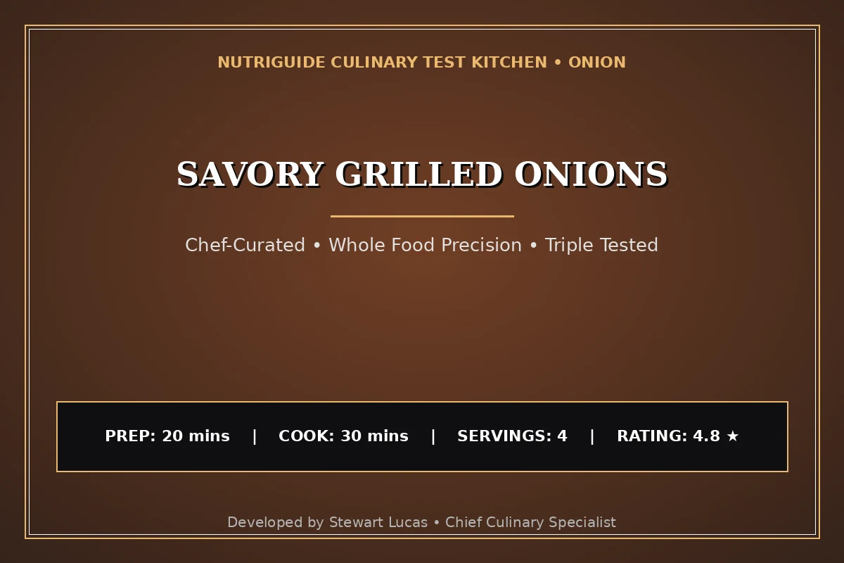 Savory Grilled Onions