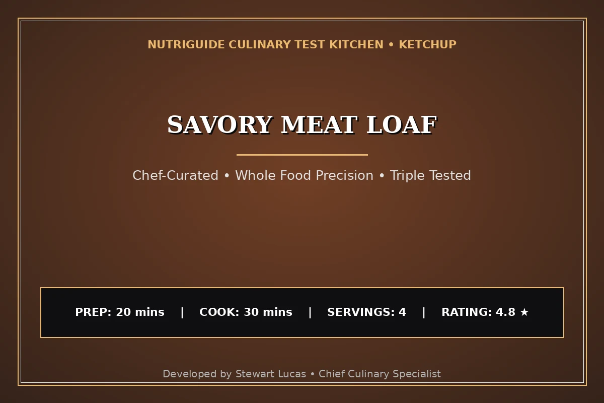 Savory Meat Loaf