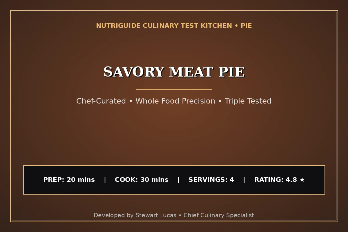 Savory Meat Pie