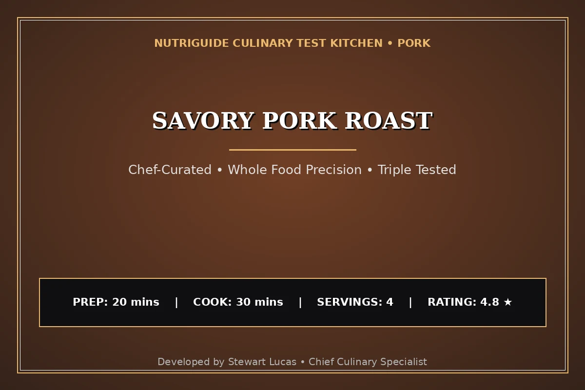 Savory Pork Roast