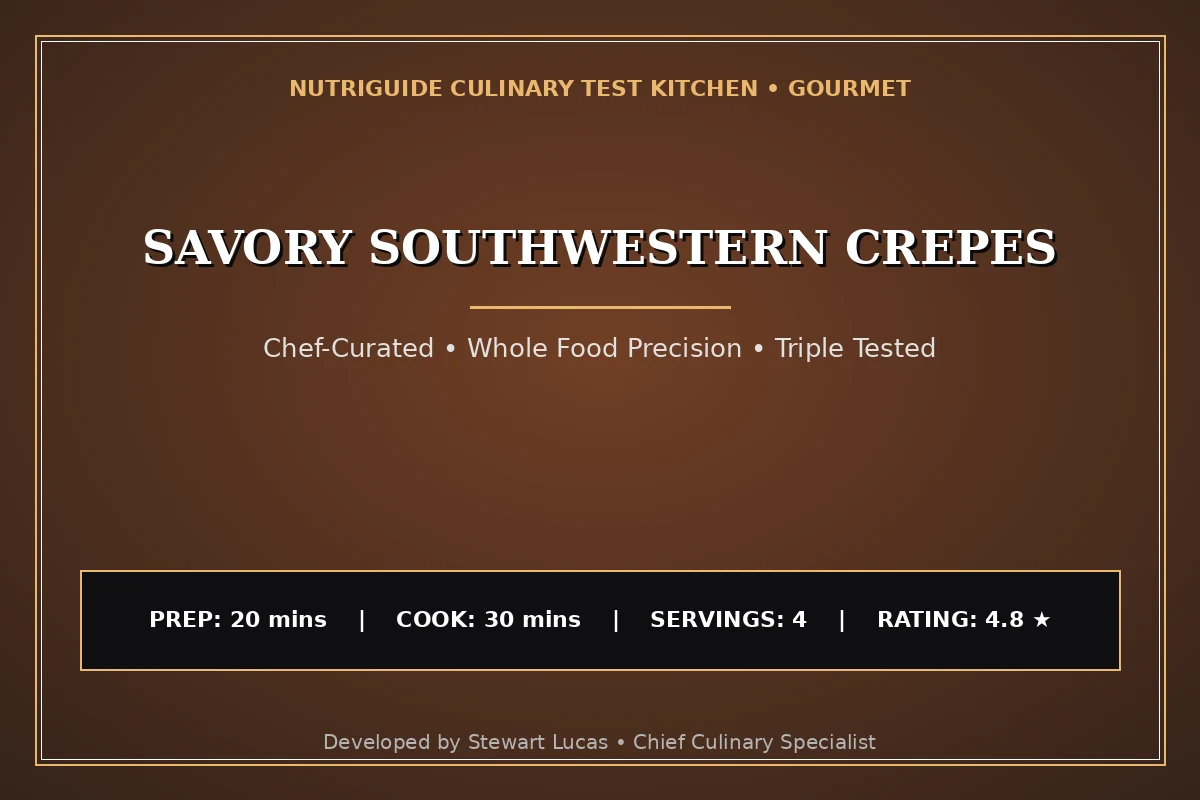 Savory Southwestern Crepes