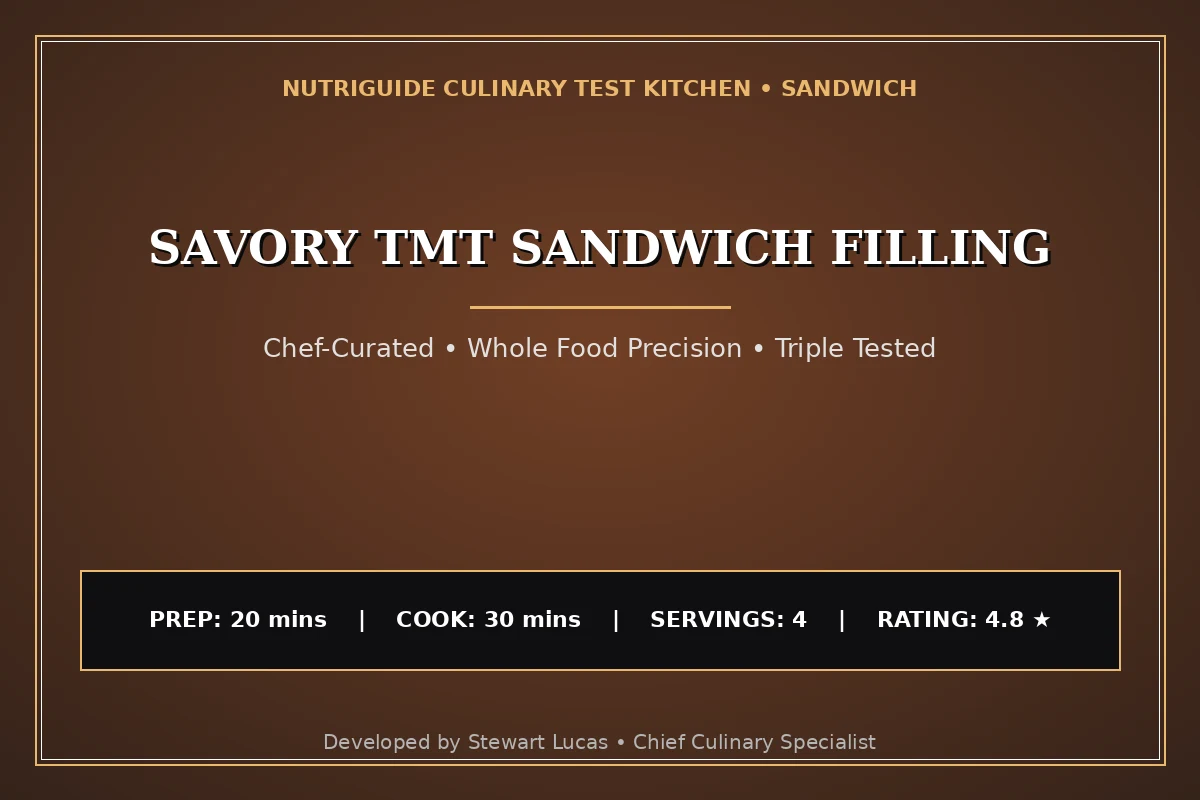 Savory Tmt Sandwich Filling