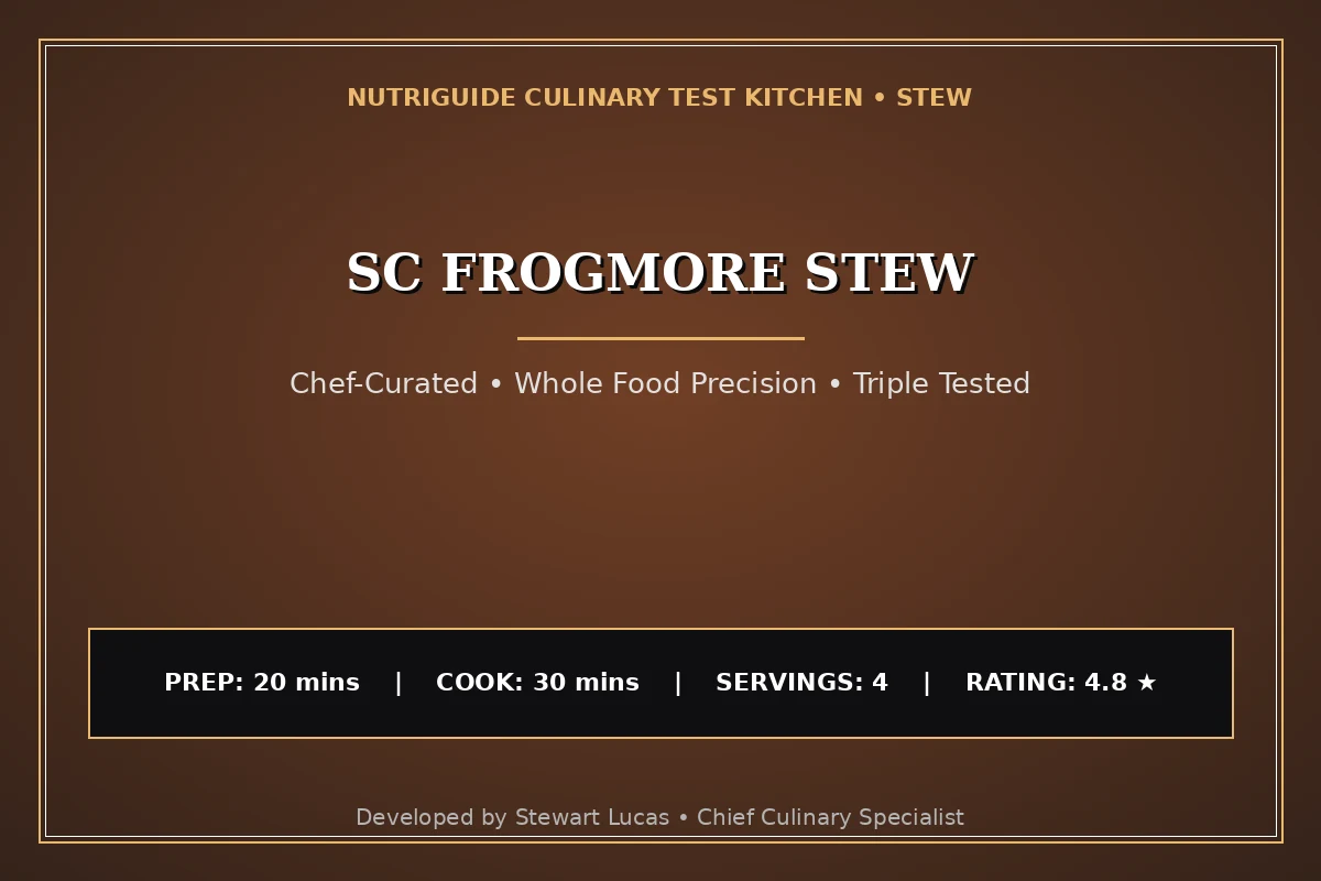 Sc Frogmore Stew