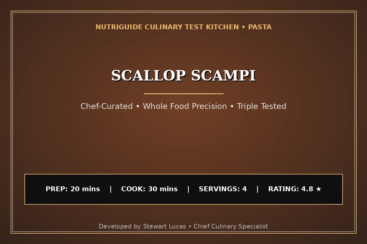 Scallop Scampi