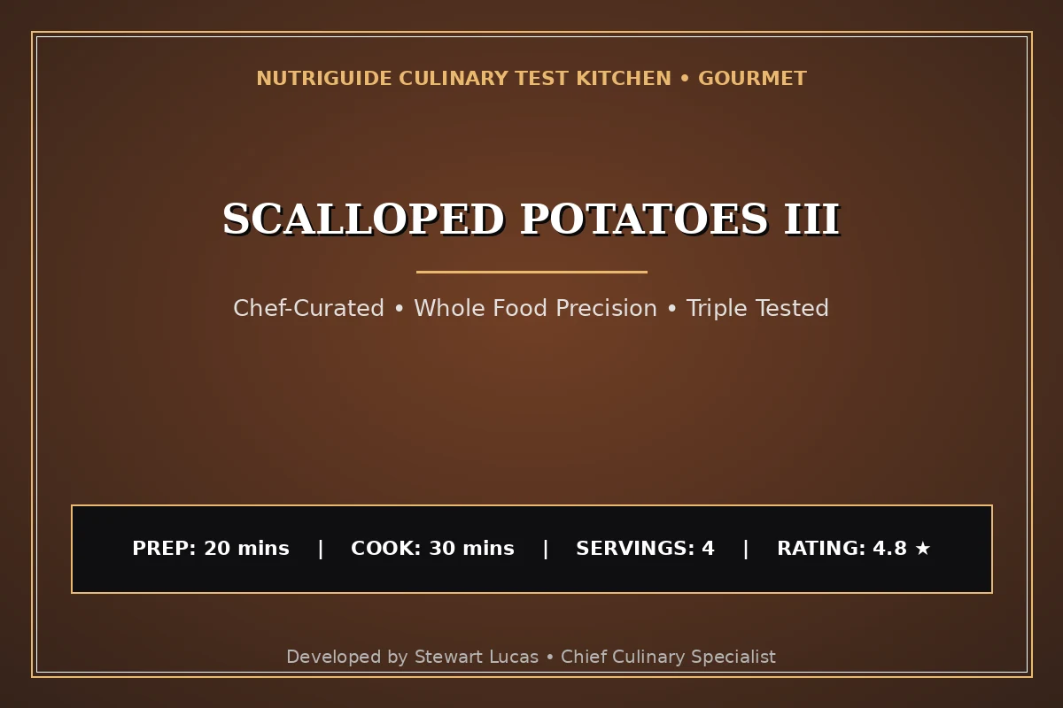 Scalloped Potatoes Iii