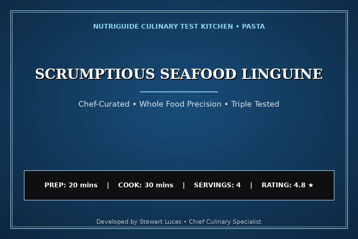 Scrumptious Seafood Linguine