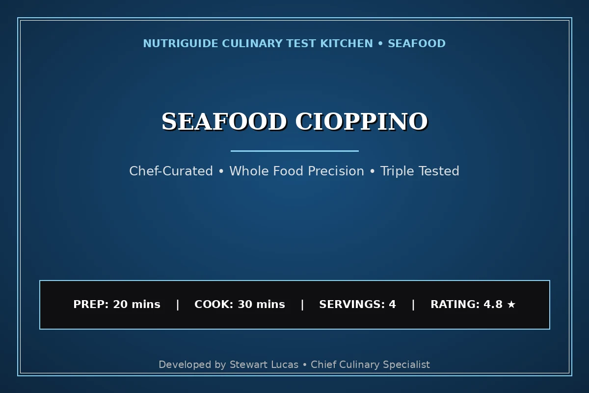 Seafood Cioppino