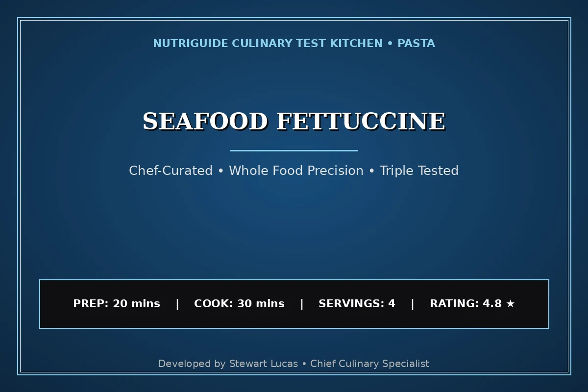 Seafood Fettuccine