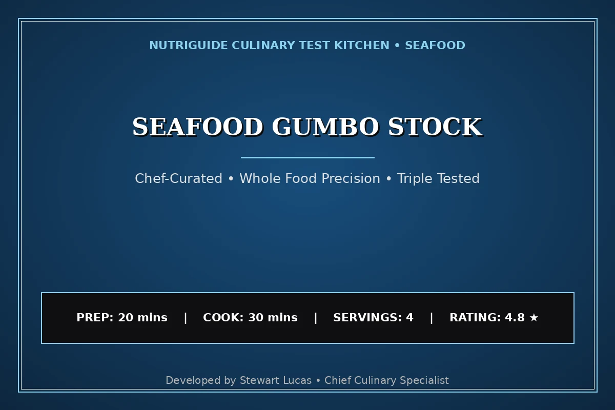 Seafood Gumbo Stock
