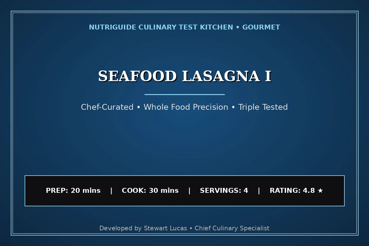 Seafood Lasagna I