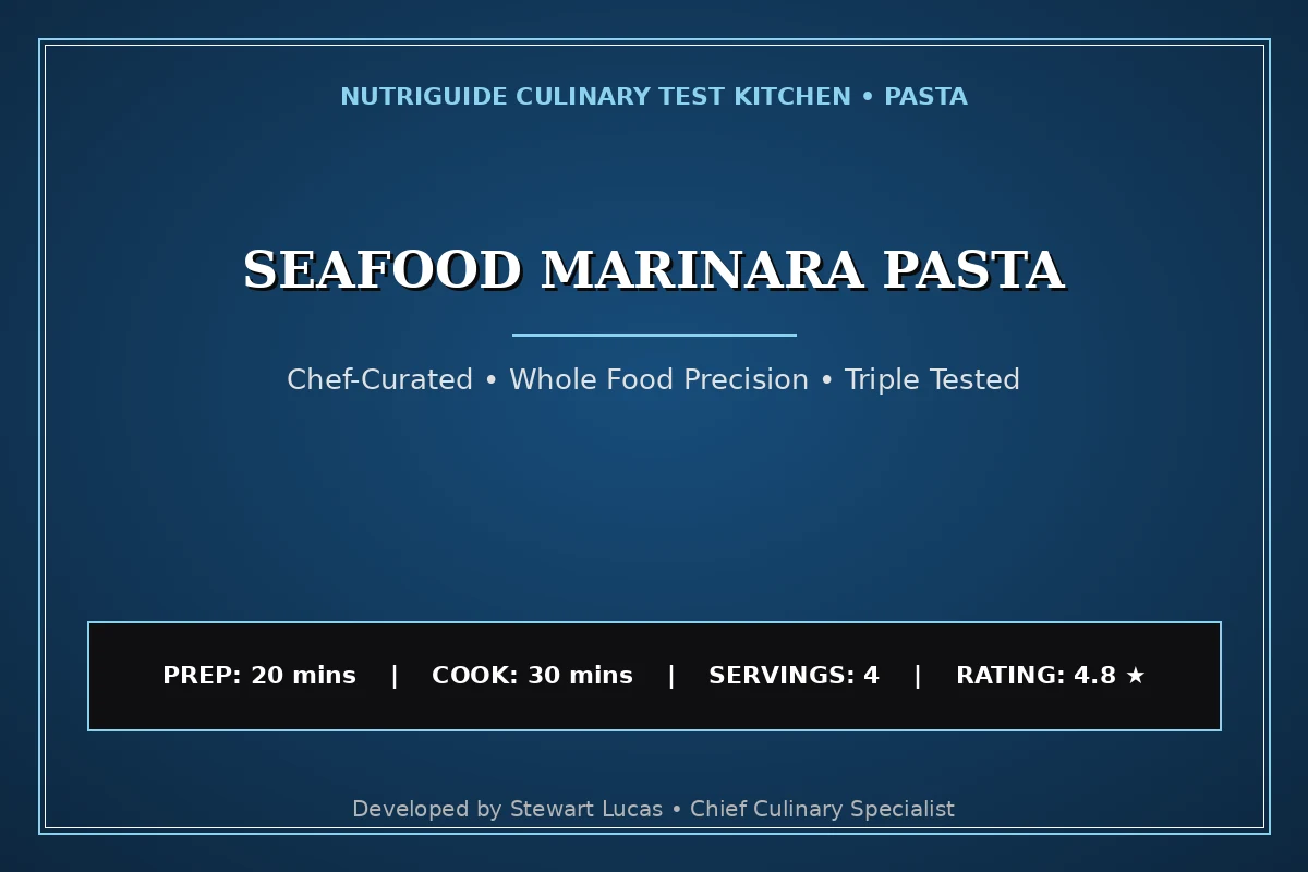 Seafood Marinara Pasta