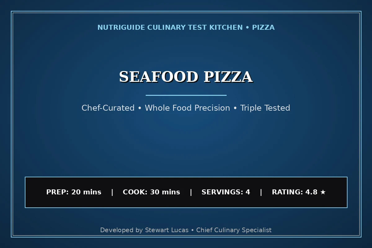 Seafood Pizza