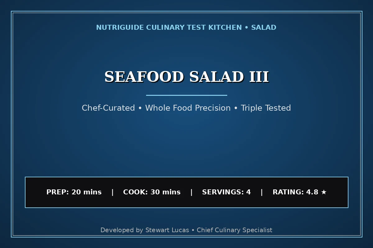 Seafood Salad Iii