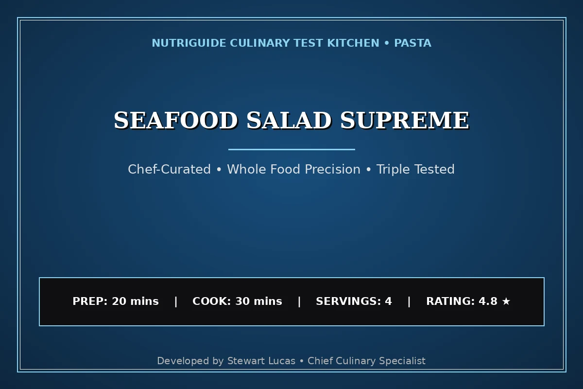 Seafood Salad Supreme