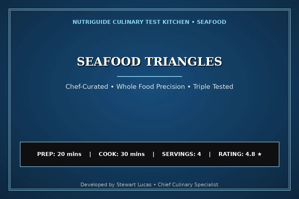 Seafood Triangles