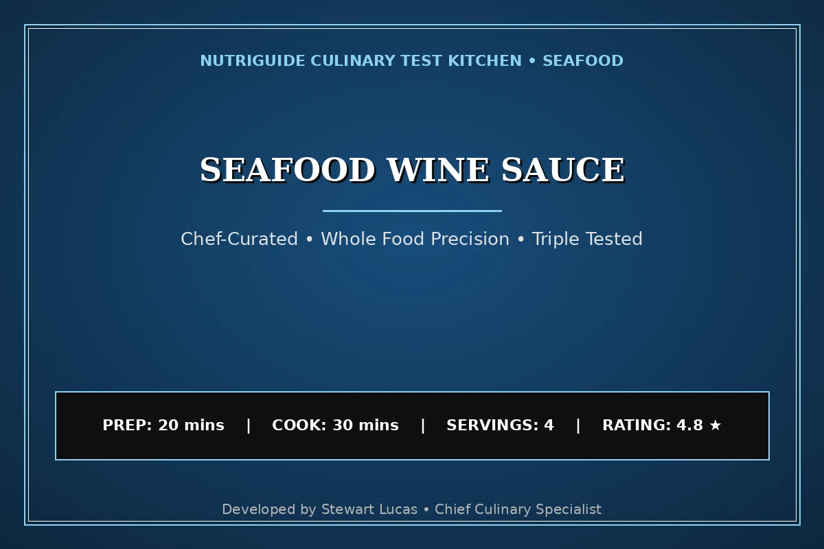 Seafood Wine Sauce