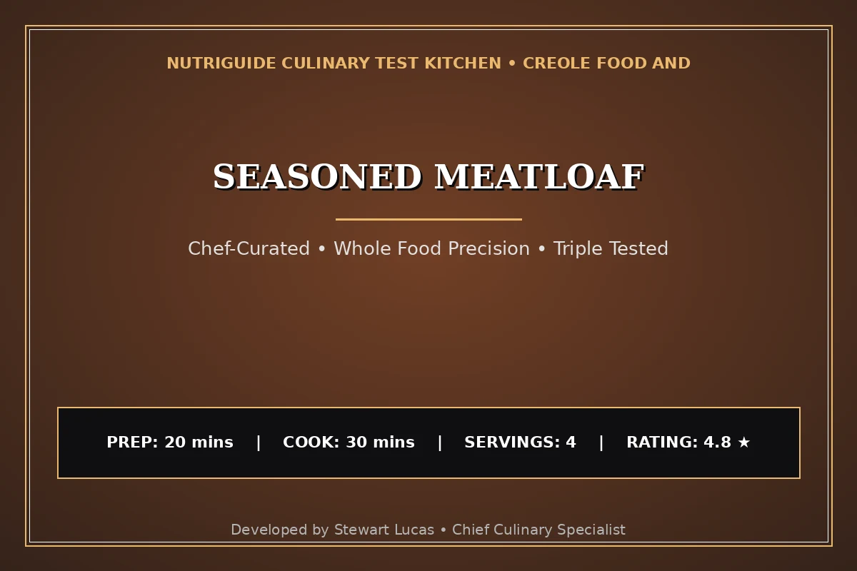 Seasoned Meatloaf