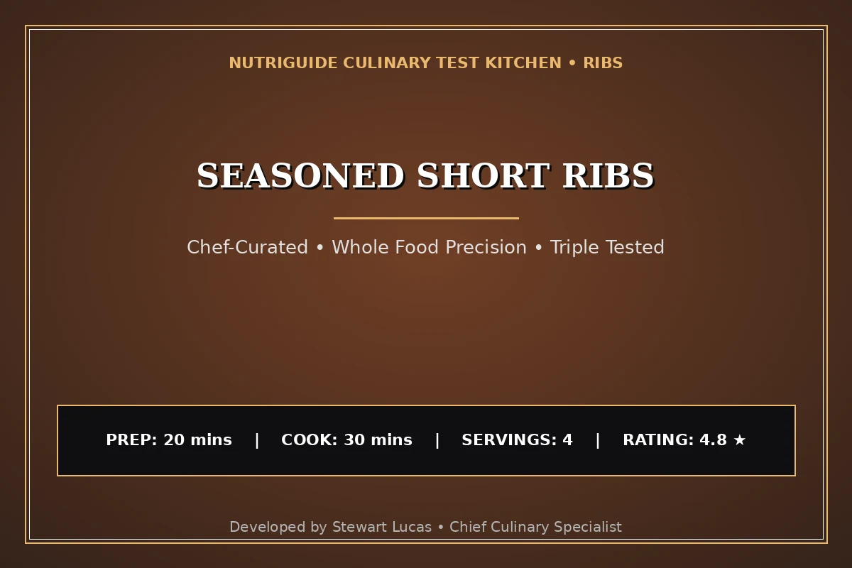 Seasoned Short Ribs