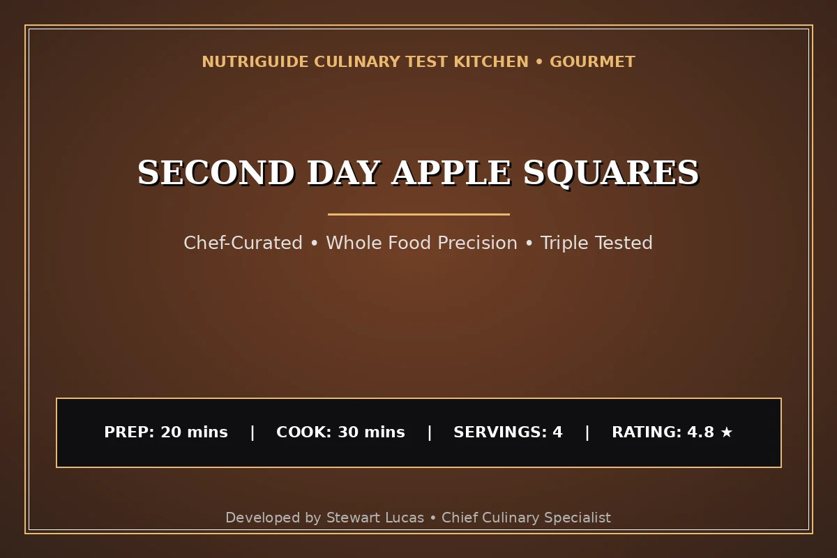 Second Day Apple Squares