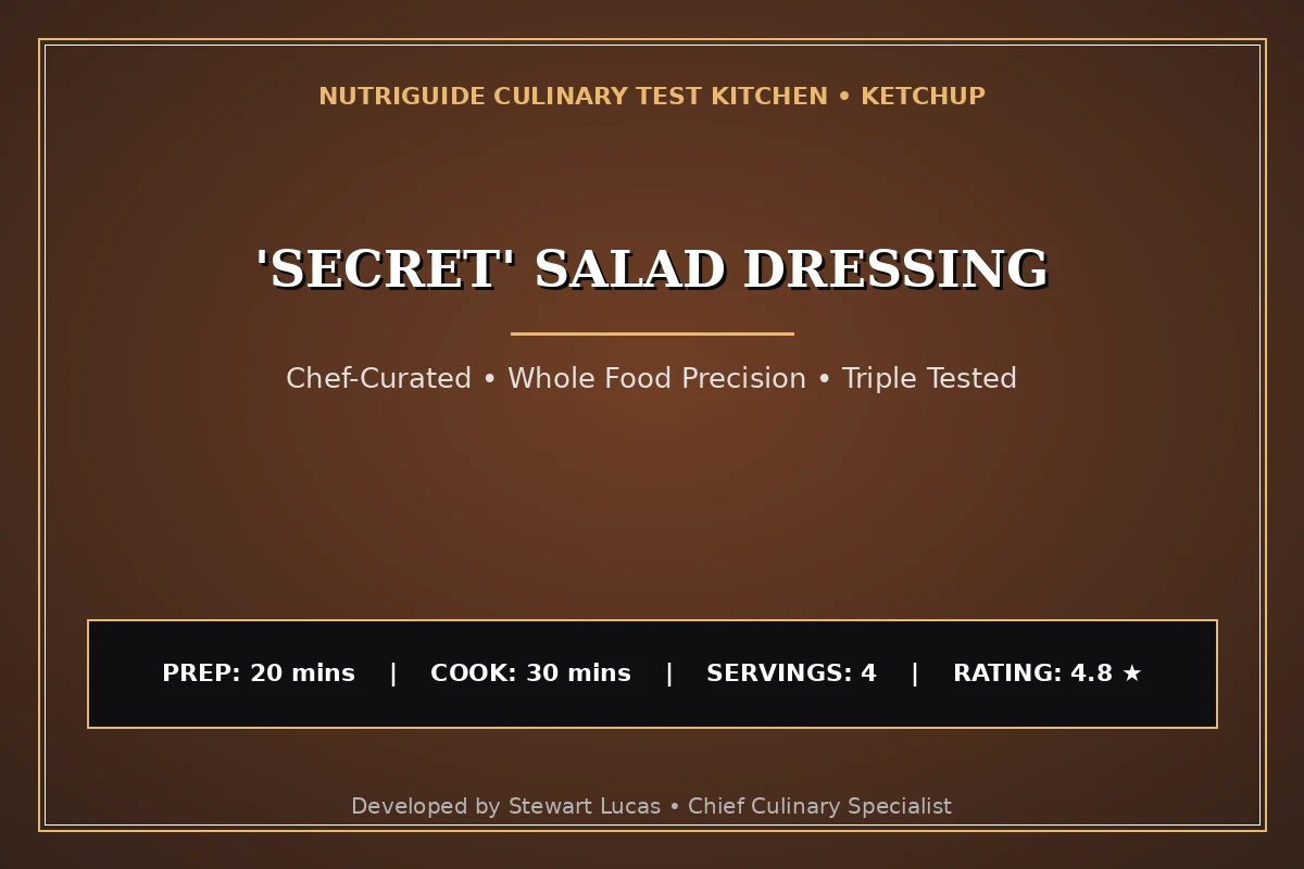 'Secret' Salad Dressing