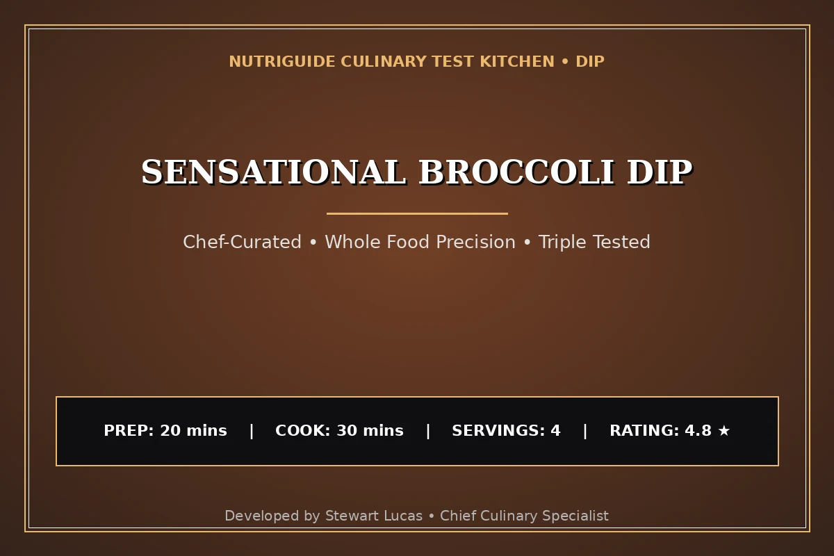 Sensational Broccoli Dip