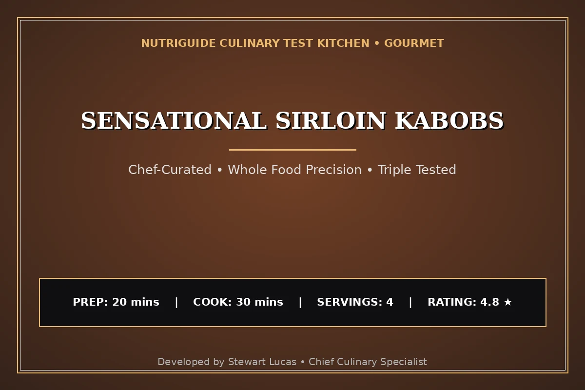 Sensational Sirloin Kabobs