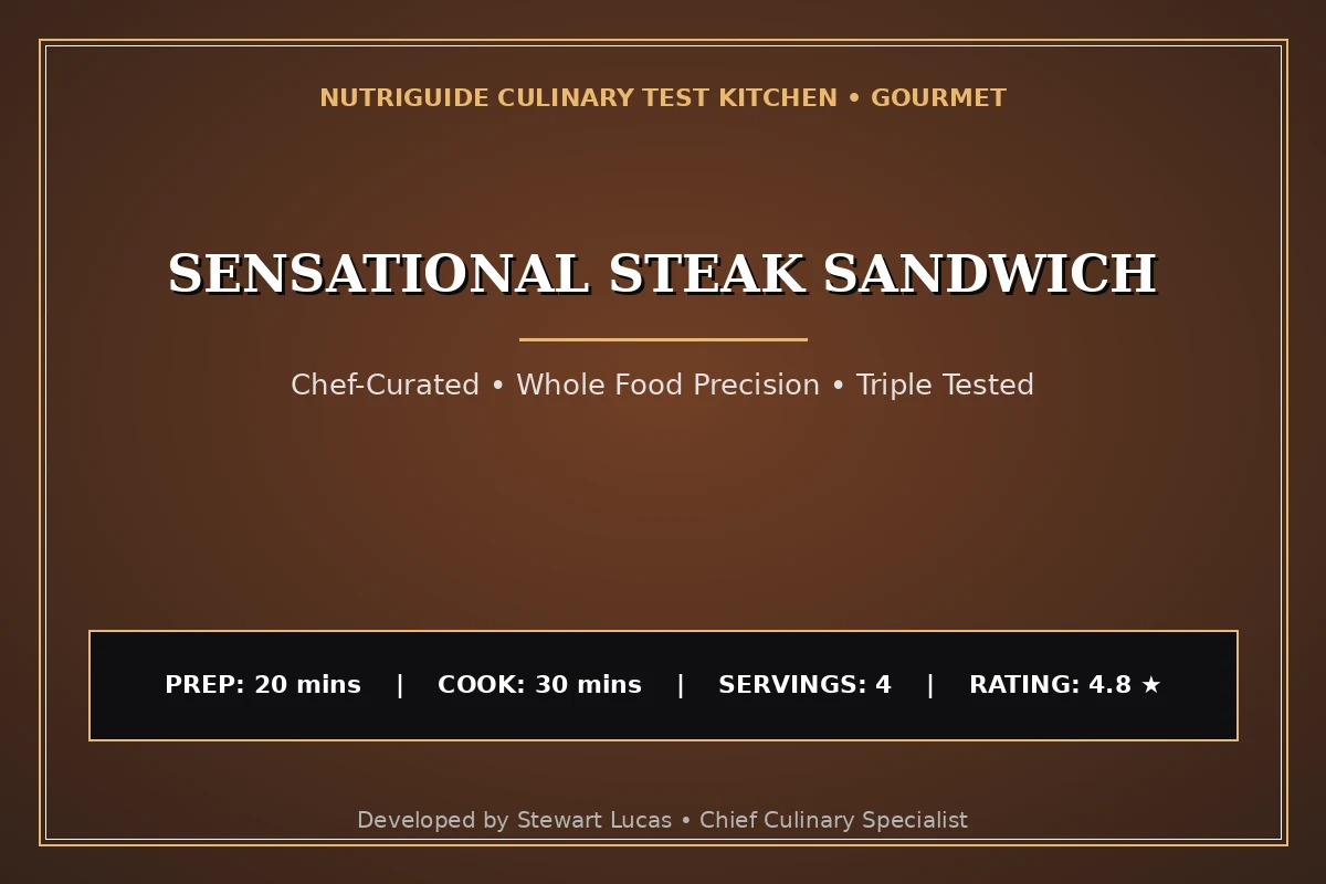 Sensational Steak Sandwich