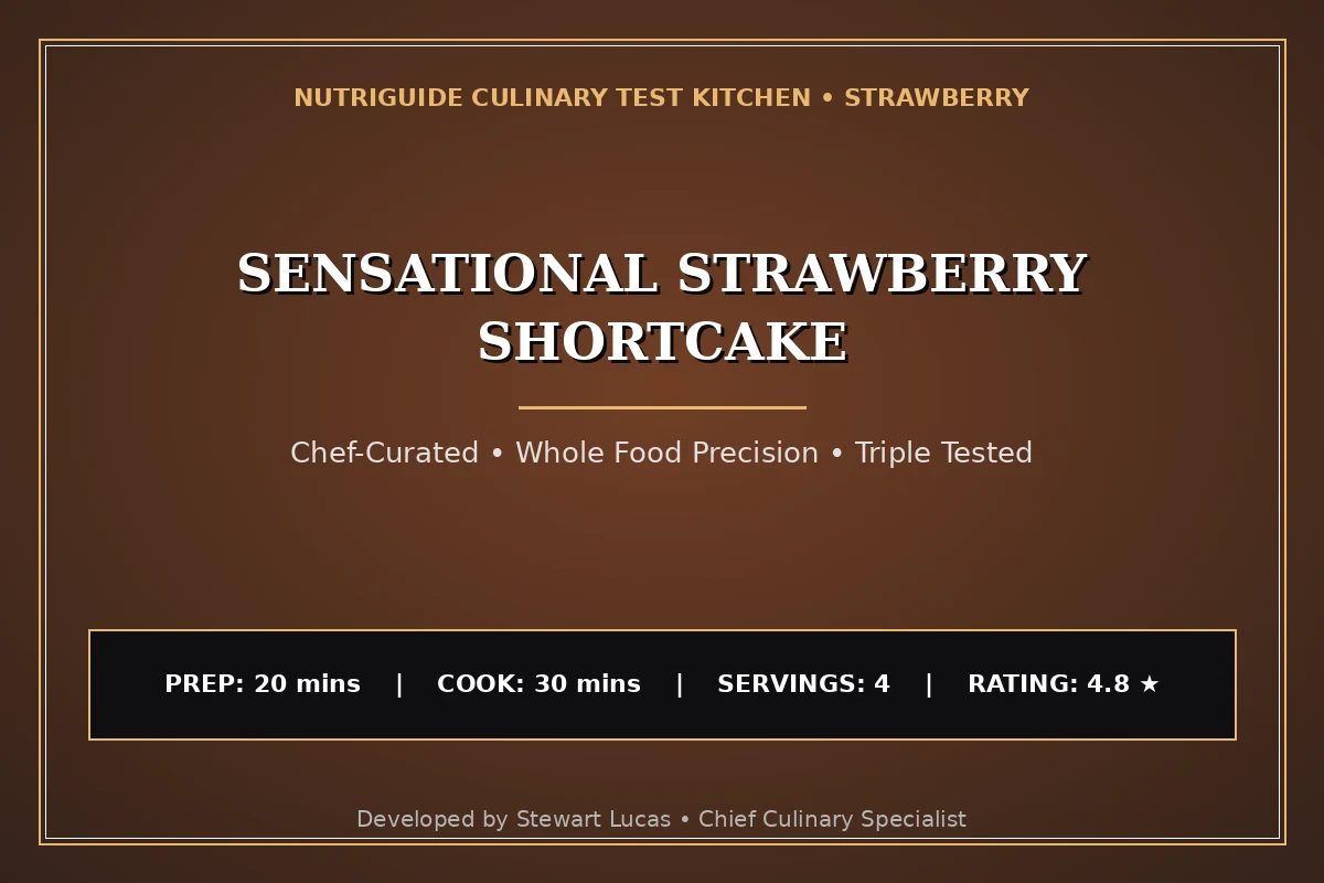 Sensational Strawberry Shortcake
