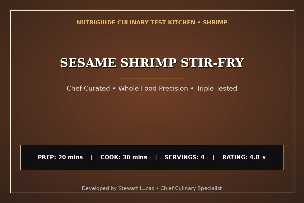Sesame Shrimp Stir-Fry